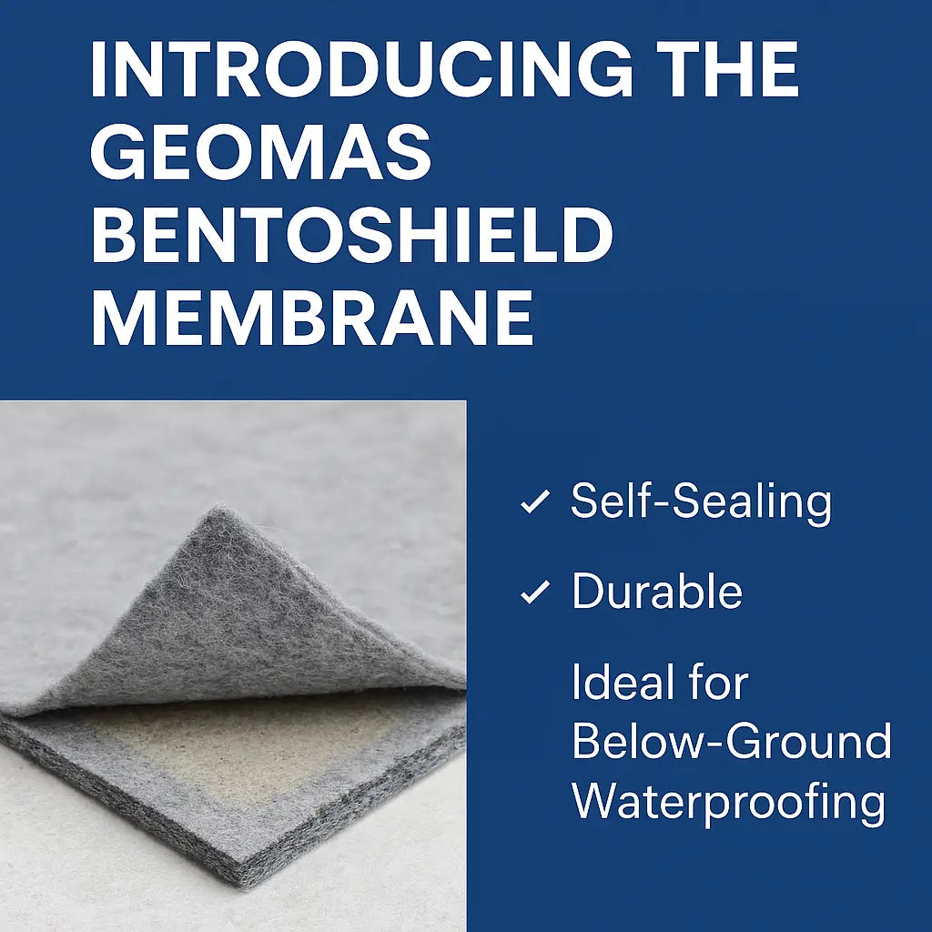 Geomas Bentoshield - Bentonite Membrane