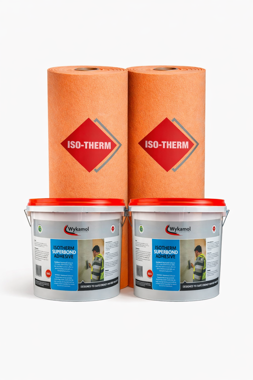 Wykamol Isotherm wall insulation 1m roll x 2 for condensation control, damp proofing and energy efficiency