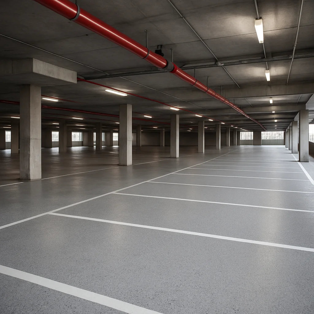 RESCRYL TC 360 MMA Topcoat Waterproofing Protective Coating Car Park Topcoat, Chemical Resistant Coating, Fast Curing