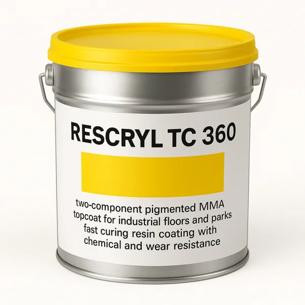 RESCRYL TC 360 MMA Topcoat Waterproofing Protective Coating Car Park Topcoat, Chemical Resistant Coating, Fast Curing