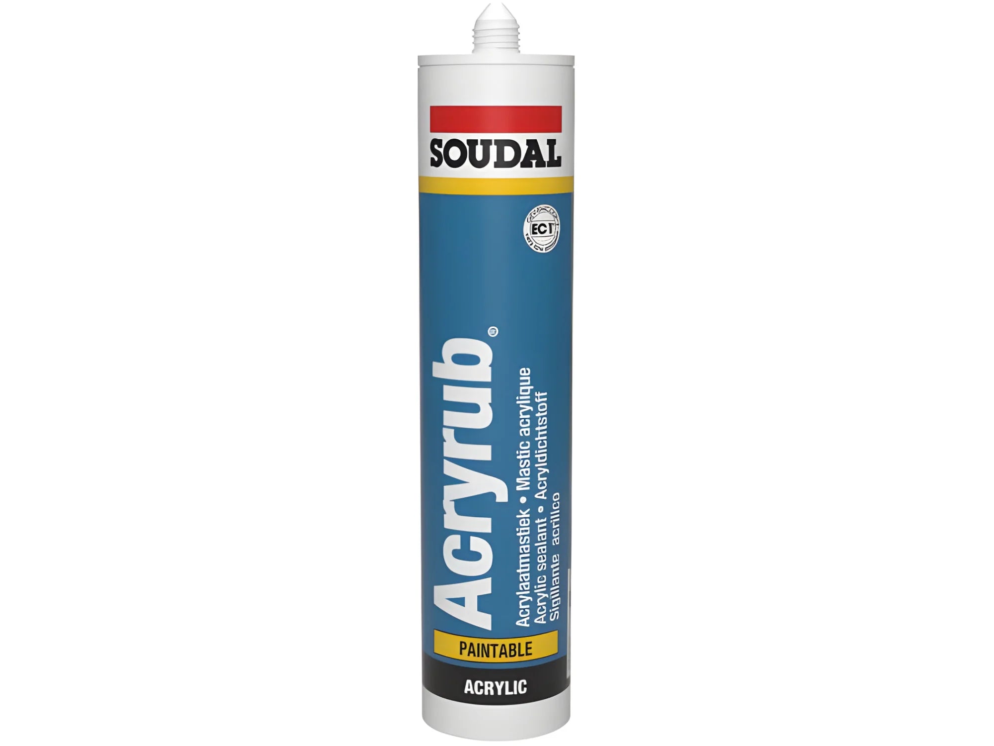 Soudal Acryrub Fillers and Chemical Anchors FLEXIBLE Soudal FLEXIBLE FILLER, gap filler, gap filling, gap sealant,