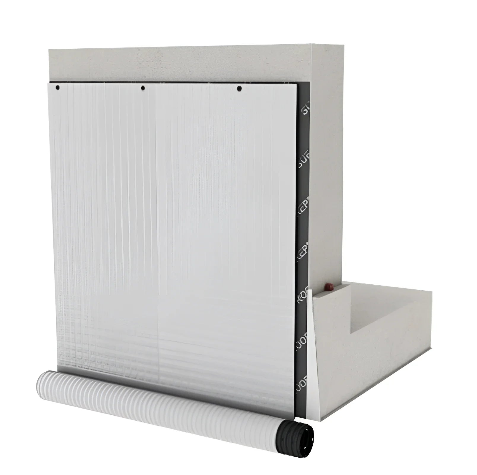 Buy Wykamol CM8 Geotextile Membrane 2m x 20m Wykamol Cavity Drain Membrane, Cavity Drainage, Type C, Drainage, External