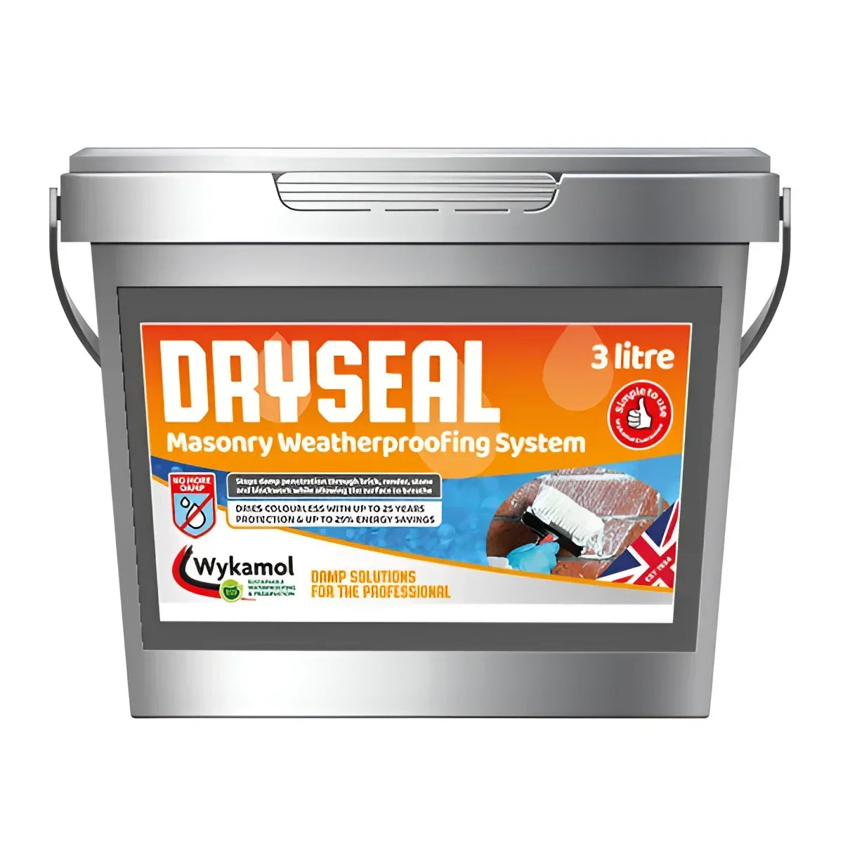 Buy Wykamol DrySeal Masonry Protection Cream Wykamol Building Products, cementitious waterproofing, Damp Proofing, Damp