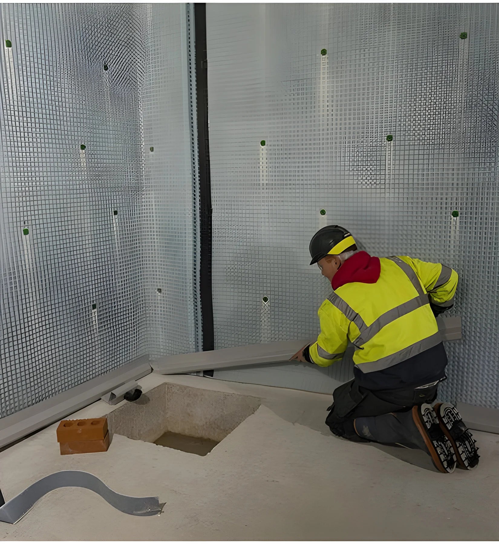 Buy Wykamol Waterguard Drainage Channel Online Wykamol Basement, Basement Construction, Basement Drainage, building