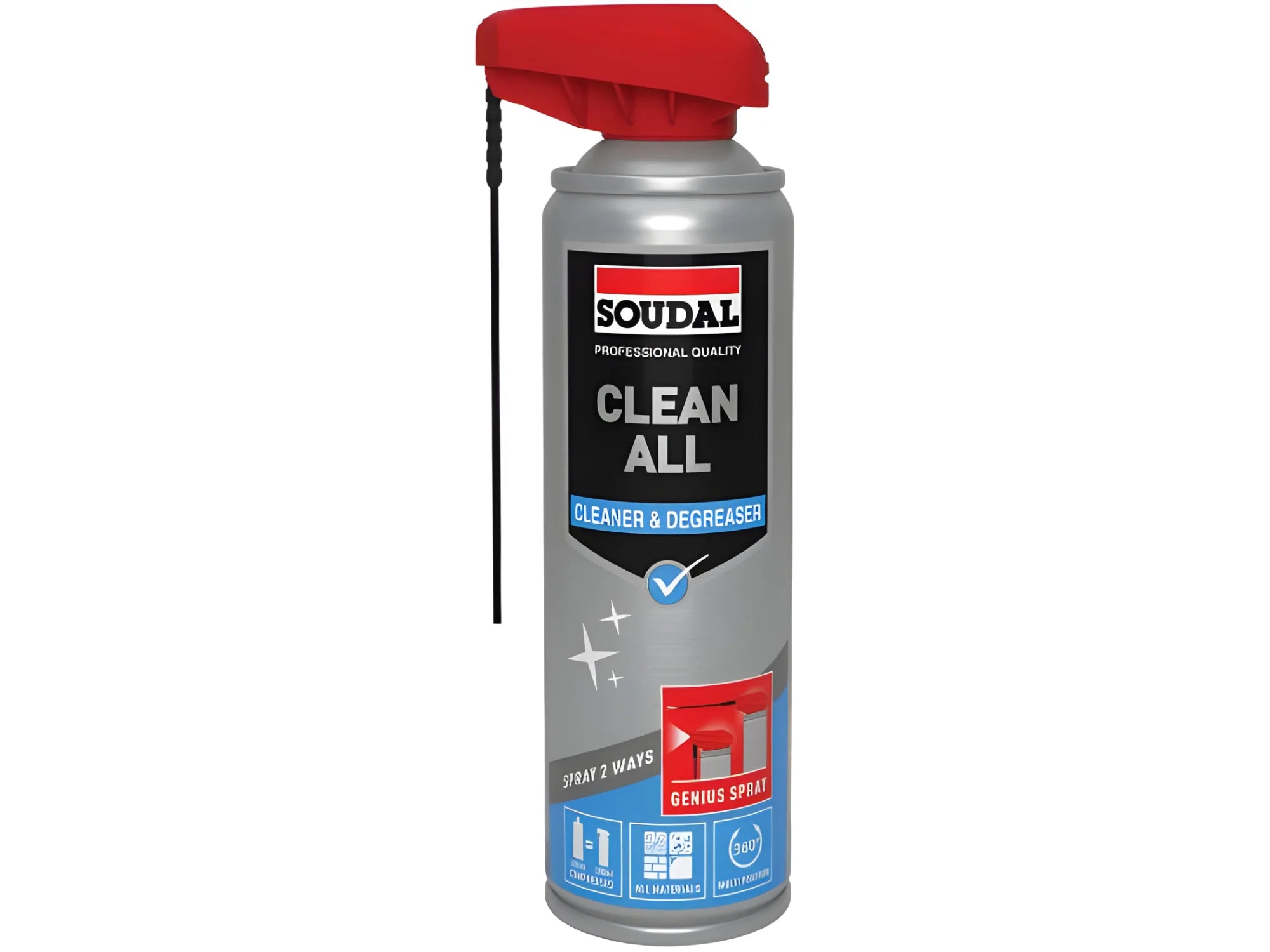 Soudal CLEAN ALL - GENIUS SPRAY genius-range genius-range Soudal Adhesive, genius-range, Soudal