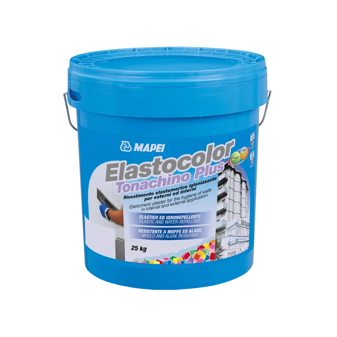 algae resistant coating, CE marked coating, concrete protection coating, decorative wall coating, elastocolor