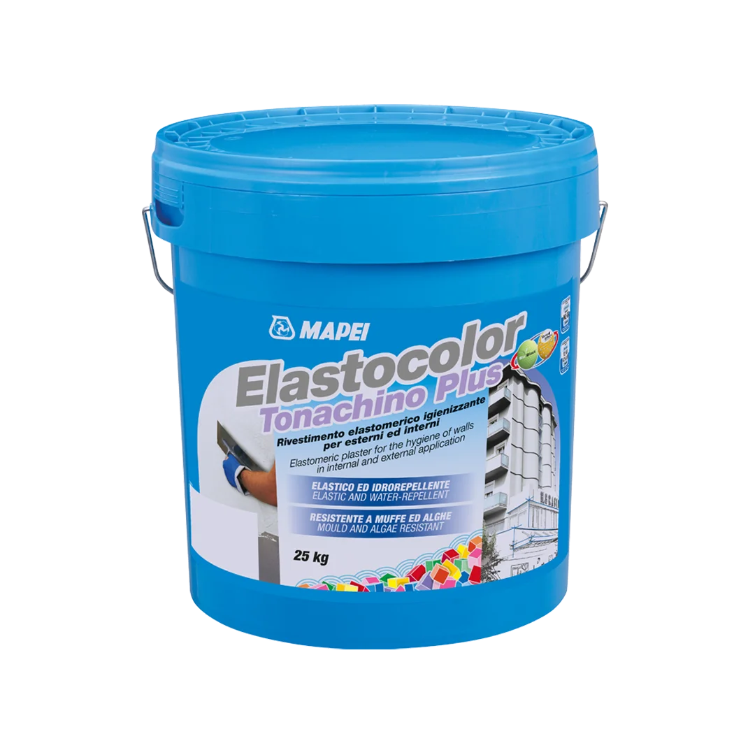 algae resistant coating, CE marked coating, concrete protection coating, decorative wall coating, elastocolor