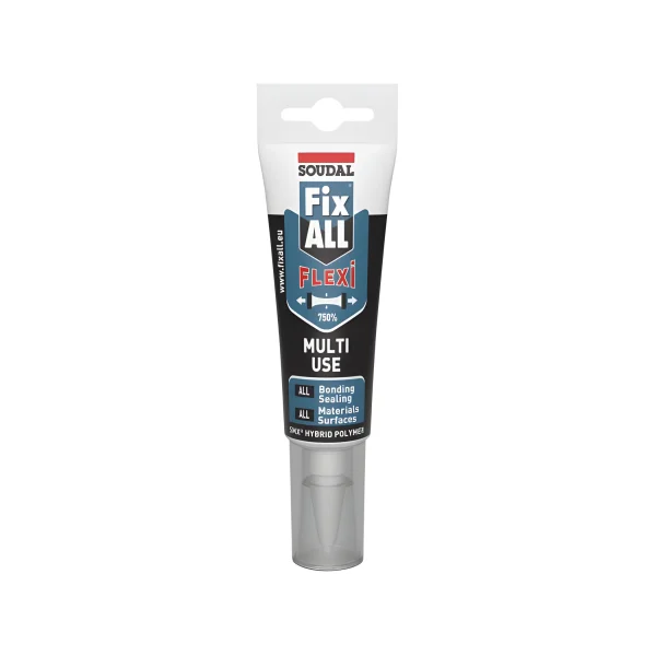 Flexi-Seal: Ultimate Hybrid Sealant Adhesive | All Weather | High Flexibility Soudal Adhesive, Adhesives, all weather