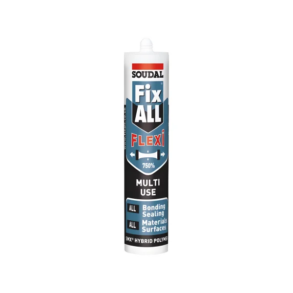 Flexi-Seal: Ultimate Hybrid Sealant Adhesive | All Weather | High Flexibility Soudal Adhesive, Adhesives, all weather