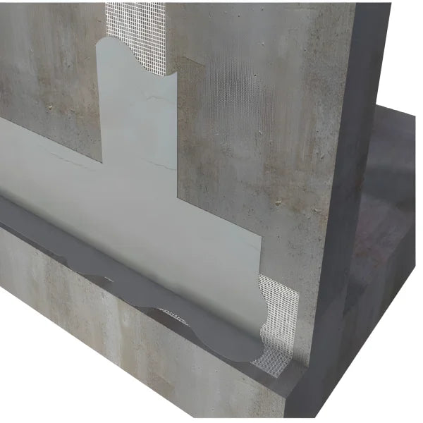 FlexProof 106 Reinforcing Scrim Waterproofing 106NV, Below Ground Joint Sealing, cementitious joint sealer, concrete