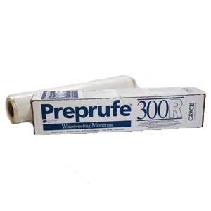 Pre-applied foundation waterproof membrane
