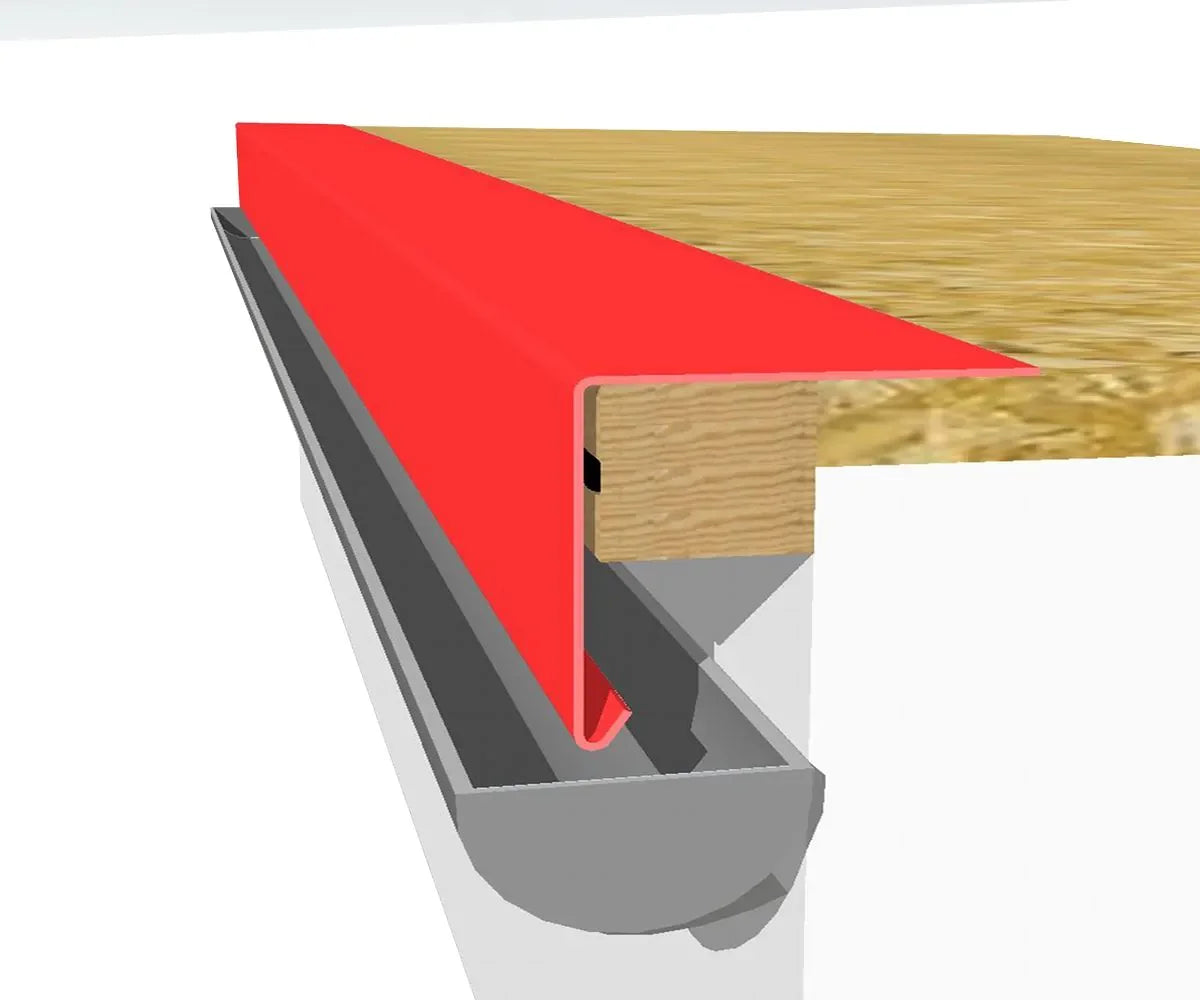 GRP Fascia Drip Trim A200 Clever Shield Flexitec 2020, GRP, GRP Fascia/Drip, GRP ROOF 1010, Trim (A200)