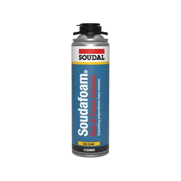 Gun & Foam Cleaner - Quick and Easy Solvent-Based Solution Soudal gap filler, gap filling, gap sealant, gap-filller,