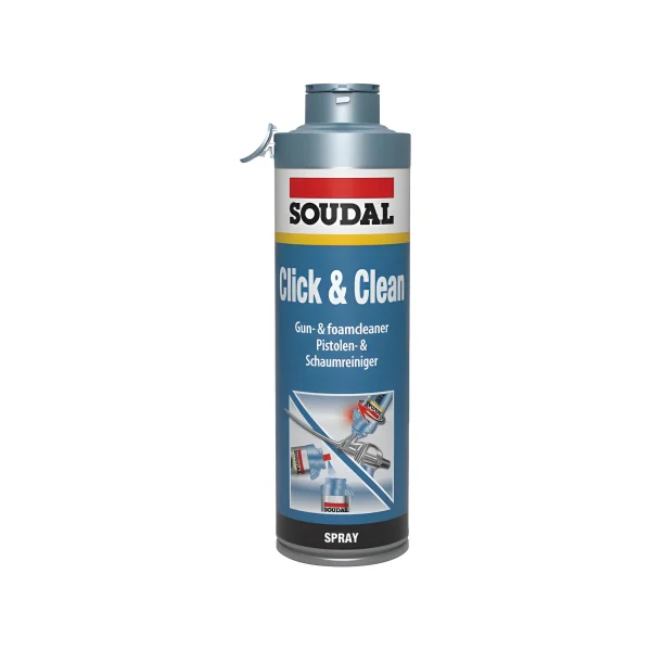 Gun & Foam Cleaner - Quick and Easy Solvent-Based Solution Soudal gap filler, gap filling, gap sealant, gap-filller,