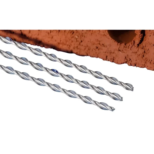 Helical Crack Stitching Bars for Masonry Repair Helical Building Products, Crack Stitching Bar, gap filler, gap