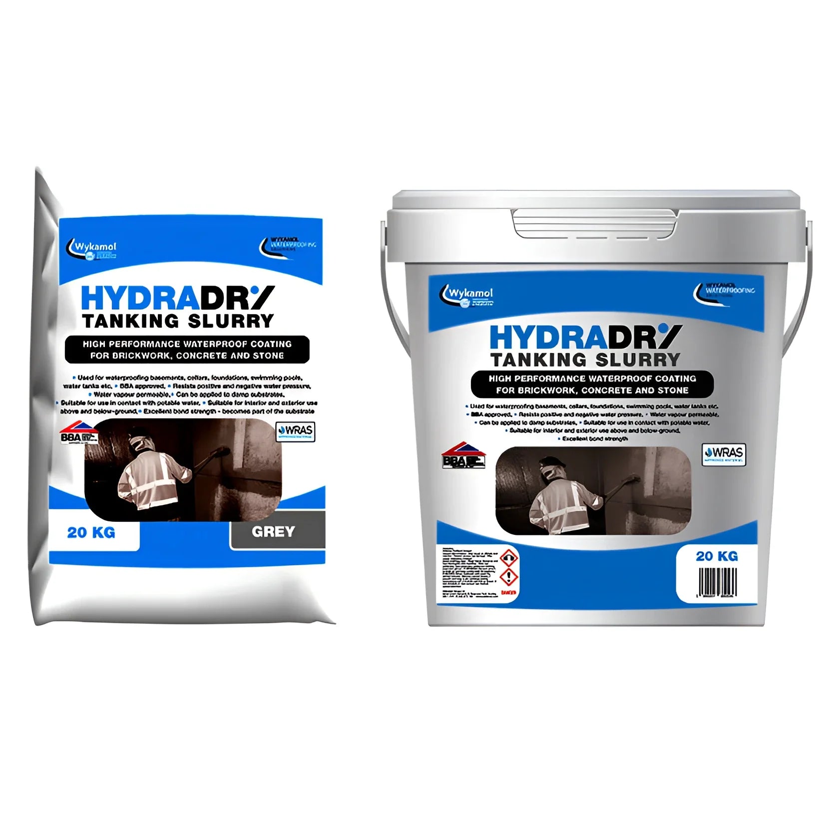 HydraDry Tanking Slurry for Waterproof Coatings Clever Shield - Asset Protection cementitious waterproofing,