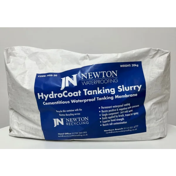 HydroCoat Tanking Slurry Waterproofing Waterproofing cementitious waterproofing, External Membranes, External Type
