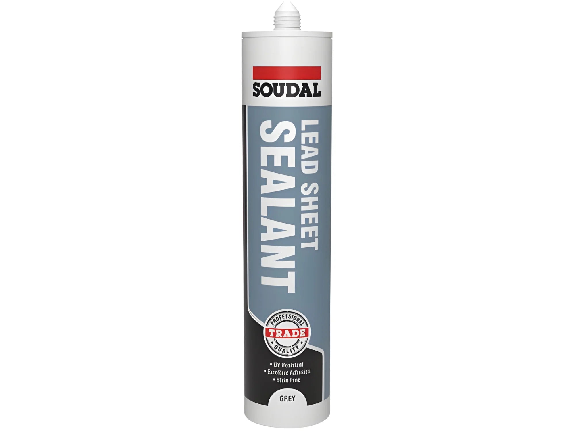 Lead Sheet Sealant - Long Life Watertight & Flexible | Good UV & Weather Resistance Soudal Adhesive, Cementitious