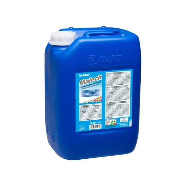 "Malech water-based acrylic bonding primer for interior and exterior walls, improving adhesion and regulating absorption."