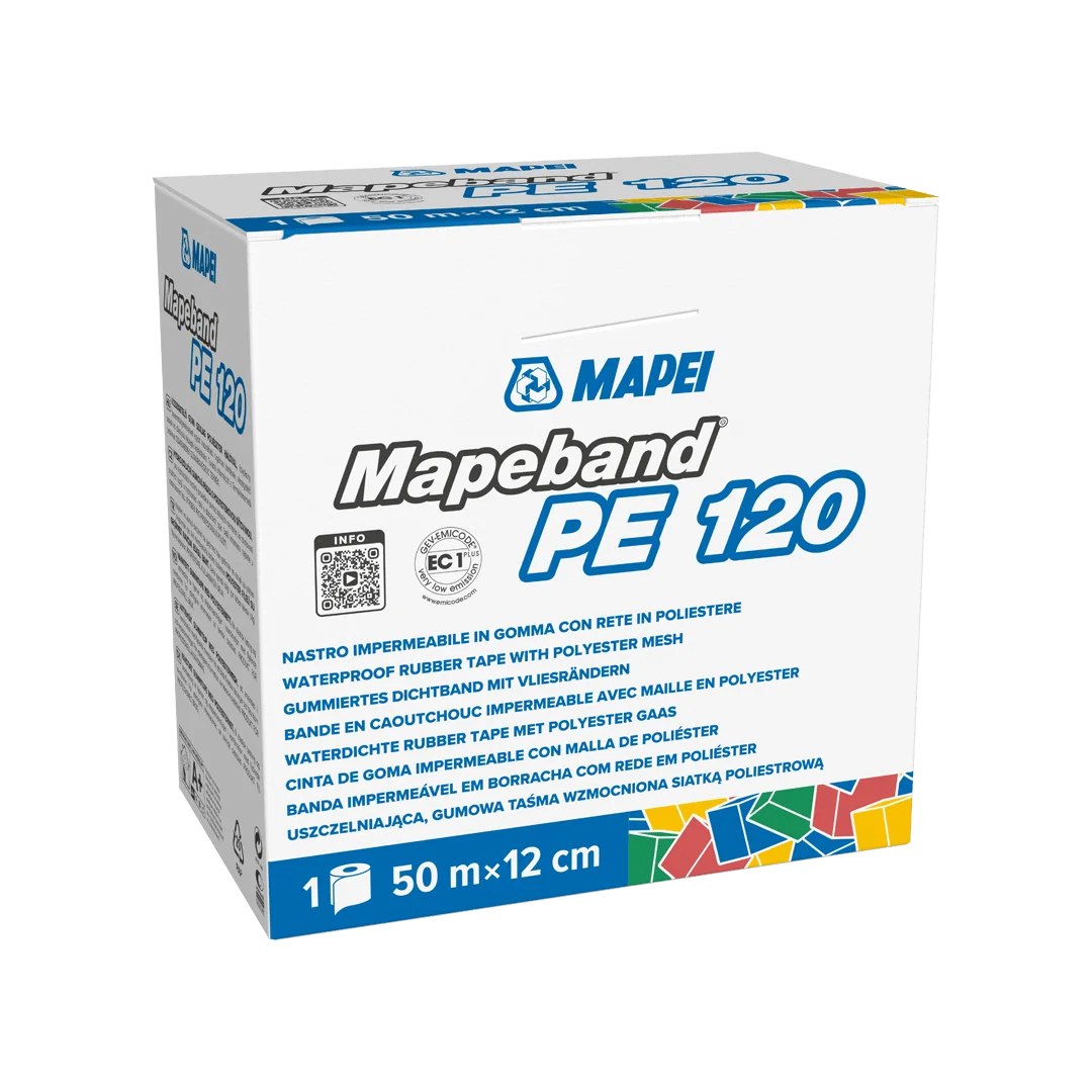 MAPEBAND PE 120 Waterproofing Tape Mapei Car Park Deck, Car Park Decks, Flat Roof, Flat Roof Coating, Podium Deck