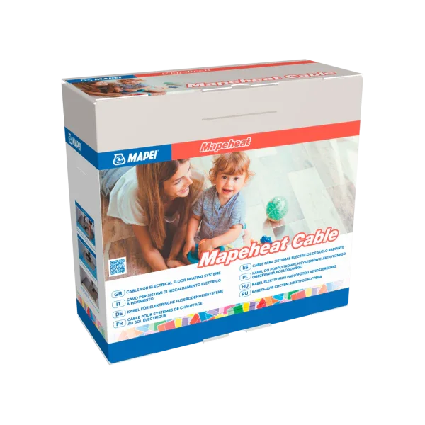 MAPEHEAT Cable Radiant Floor Heating Mapei 230V Floor Heating, Bathroom Heating, Electric Radiant Heat, EMF-Free