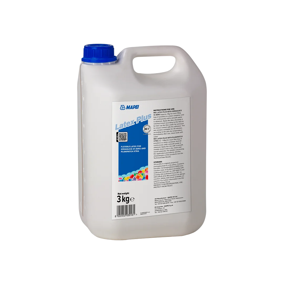 MAPEI Latex Plus Polyurethane Roof Paint Mapei Construction Chemicals, EC1 Plus, Exterior Tiling, Fast Setting