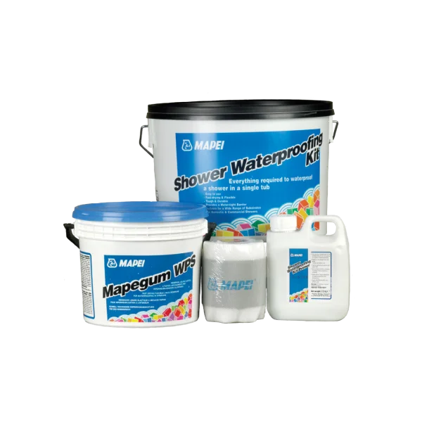 Mapei Shower Waterproofing Kit Mapei bathroom sealing, brush on waterproofing, commercial waterproofing, domestic