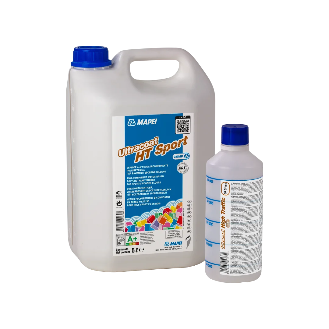 Mapei Ultracoat HT Sport Polyurethane Finish for Wood Floors basketball floor finish, chemical resistant varnish, dance