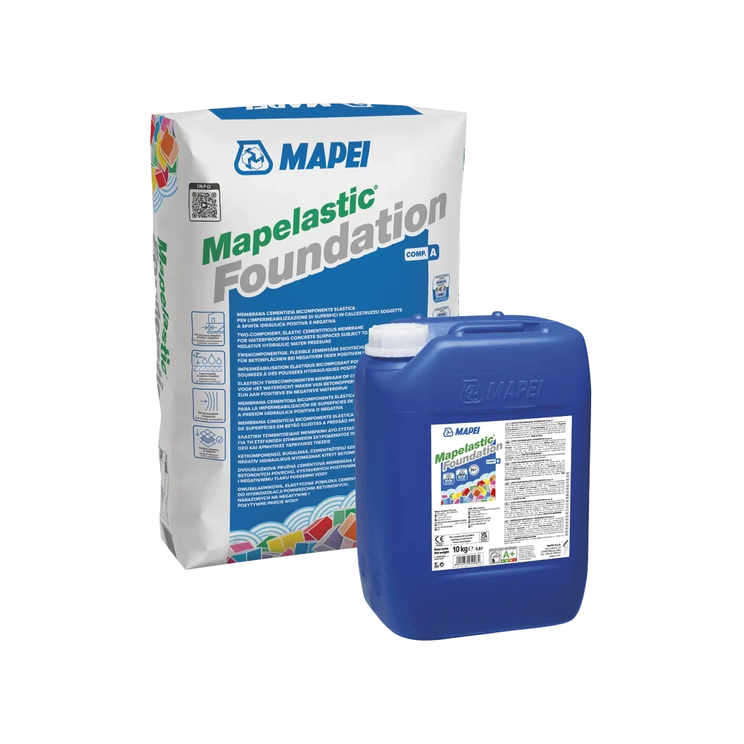 Mapelastic Foundation Mortar Waterproofing Mapei Car Park Deck, Car Park Decks, cementitious sealant, cementitious