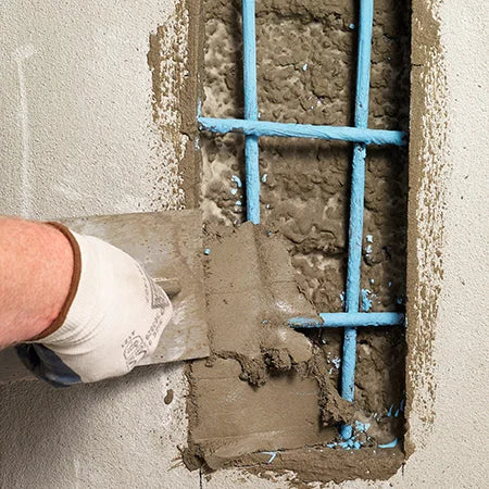 Mapei Mapemortar HB R3 25 kg high-build structural concrete repair mortar in grey bag, for vertical, overhead, and horizontal concrete restoration.