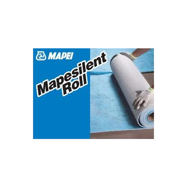 MAPESILENT ROLL Soundproof Roof Paint Mapei acoustic insulation, building acoustics, floating screed, floor