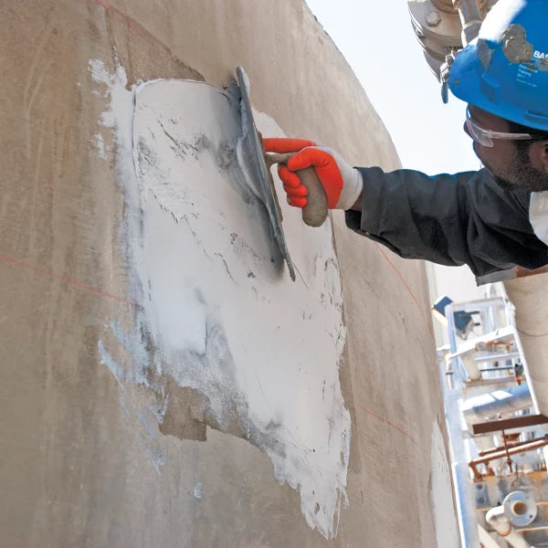 Mapei MapeWrap 11 – two-component thixotropic epoxy grout and adhesive for structural bonding and levelling of concrete and masonry surfaces.