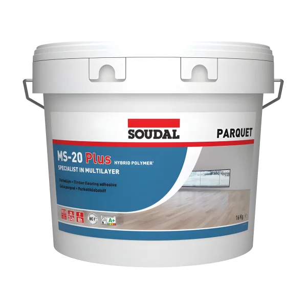 Soudal MS-20 PLUS PARQUET ADHESIVE flooring-range MS-20 Soudal Adhesive, Floor Coating, flooring-range, MS Polymer,