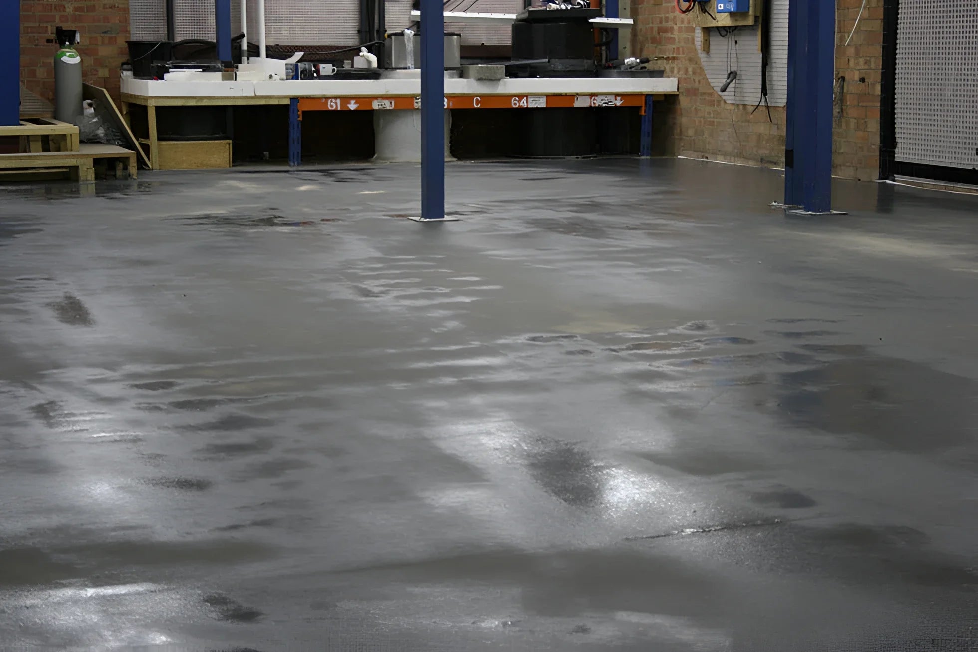 Newcoat 701-HB (Graphite Grey) Epoxy High Build Waterproofing bund lining, Concrete Floor Coating, epoxy coating, Epoxy