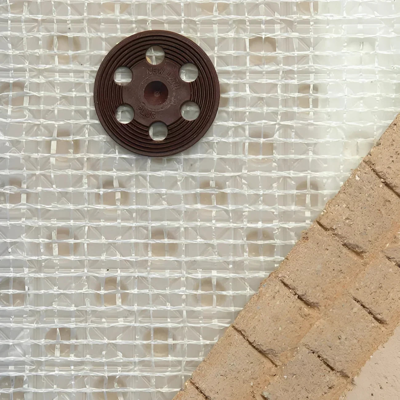 NewLath 805 Mesh Membrane Waterproofing Basement Membrane, Type C, Construction Membrane, Damp Proof Membrane, Damp