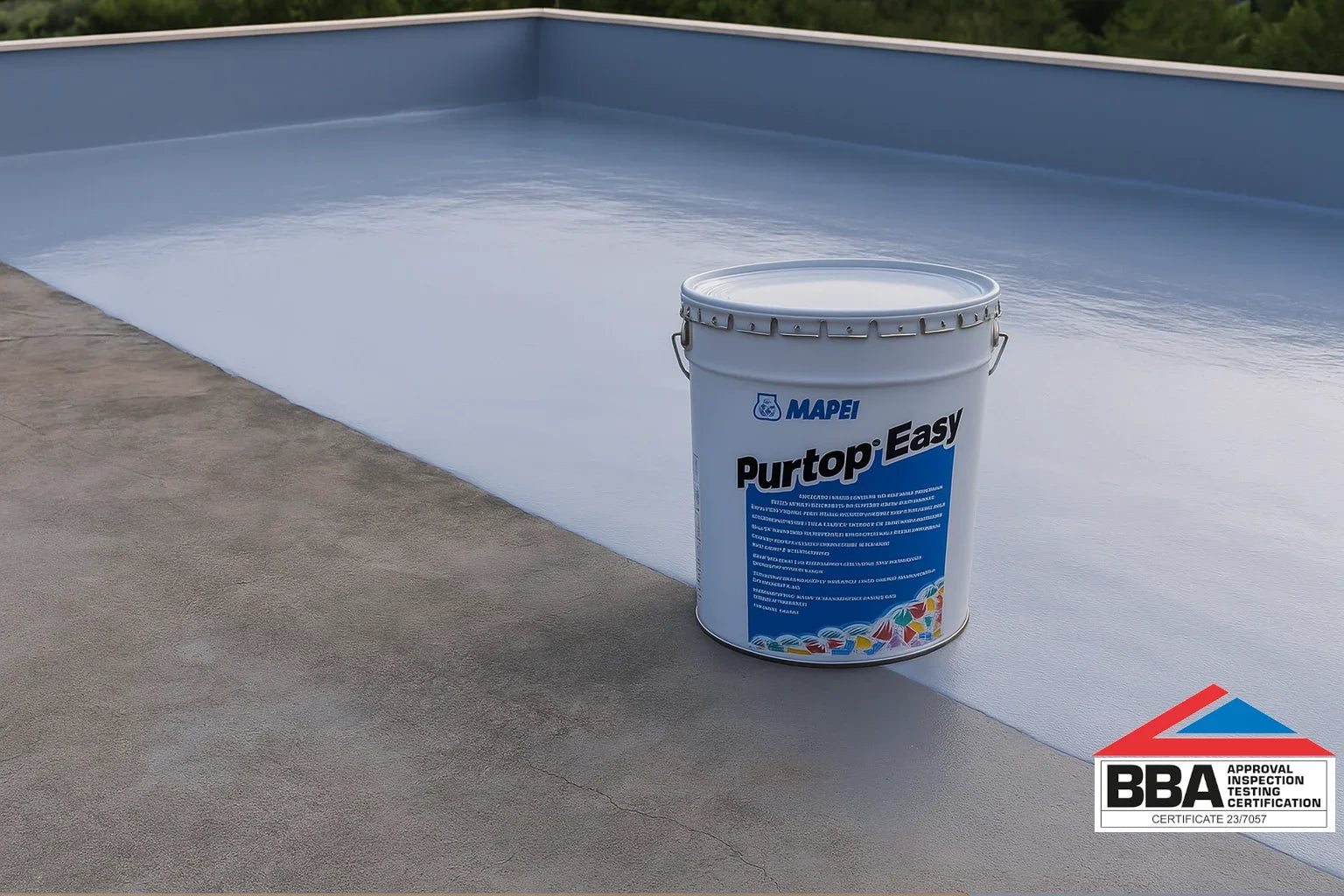 Mapei Purtop Easy Liquid Waterproofing Membrane Tecnopol Car Park Deck, Car Park Decks, Desmopol, Flat Roof, Flat Roof