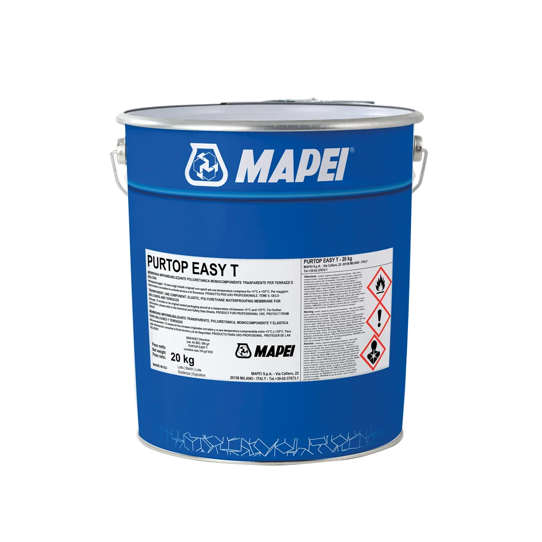 Purtop Easy T Polyurethane Roof Coating Mapei Car Park Deck, Car Park Decks, epoxy primer, Flat Roof, Flat Roof Coating