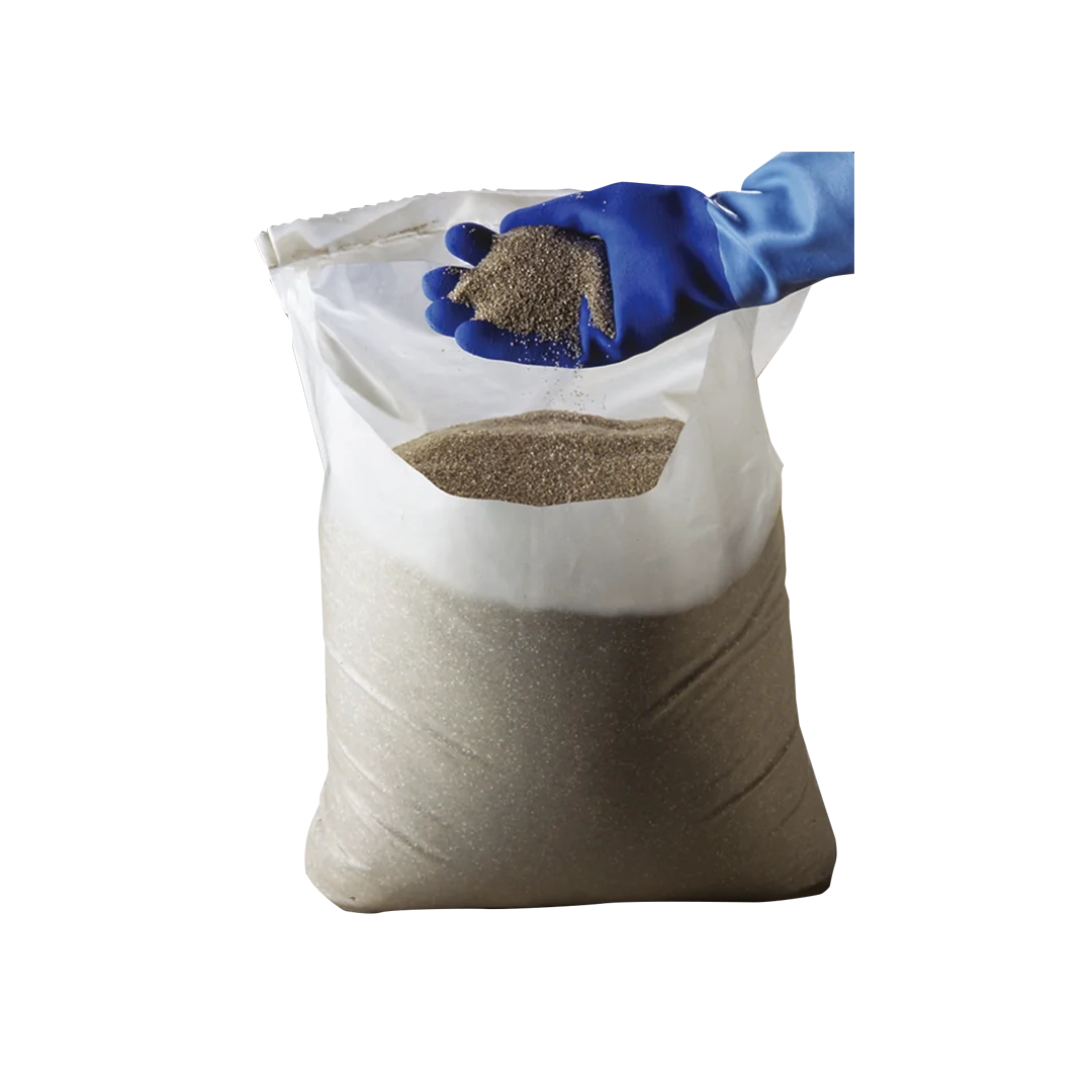 “MAPEI QUARZO washed kiln-dried quartz sand for epoxy and polyurethane resin flooring – 25 kg bag”