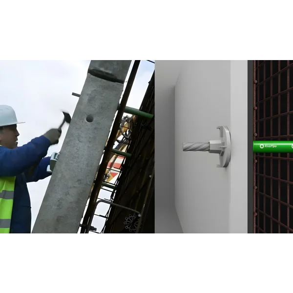 RiveStop Tie-Bolt Hole Waterproofing Highly Waterproofing Below Ground Joint Sealing, cementitious waterproofing,