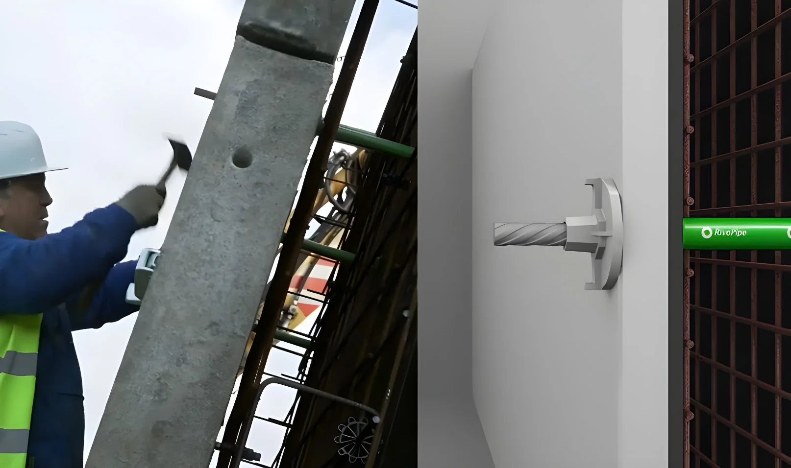 RiveStop Tie-Bolt Hole Waterproofing Highly Waterproofing Below Ground Joint Sealing, cementitious waterproofing,