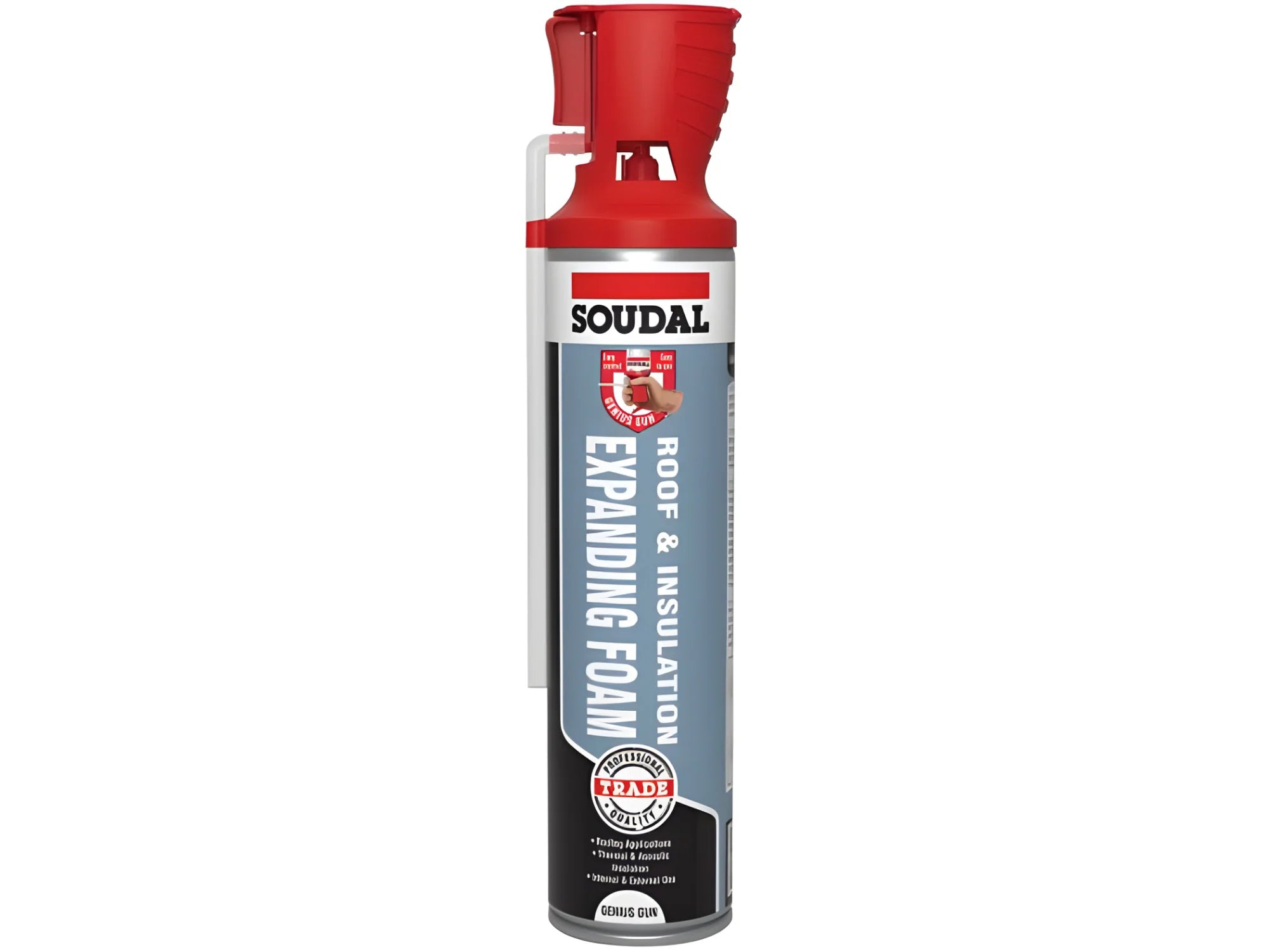 Soudal Roof and Insulation Expanding Foam GENIUS GUN® Soudal Expanding Foam, gap filler, gap filling, gap sealant,