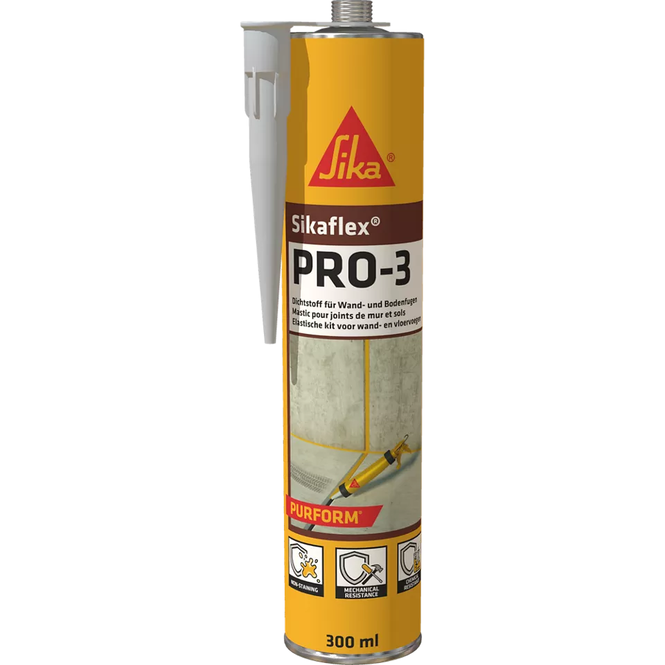 Sikaflex PRO-3 Purform polyurethane joint sealant cartridge