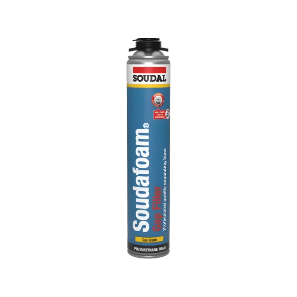Soudal SOUDAFOAM GAP FILLER GUN GRADE acoustic filler, Soudal acoustic filler, acoustic foam, Adhesive, foam filler,