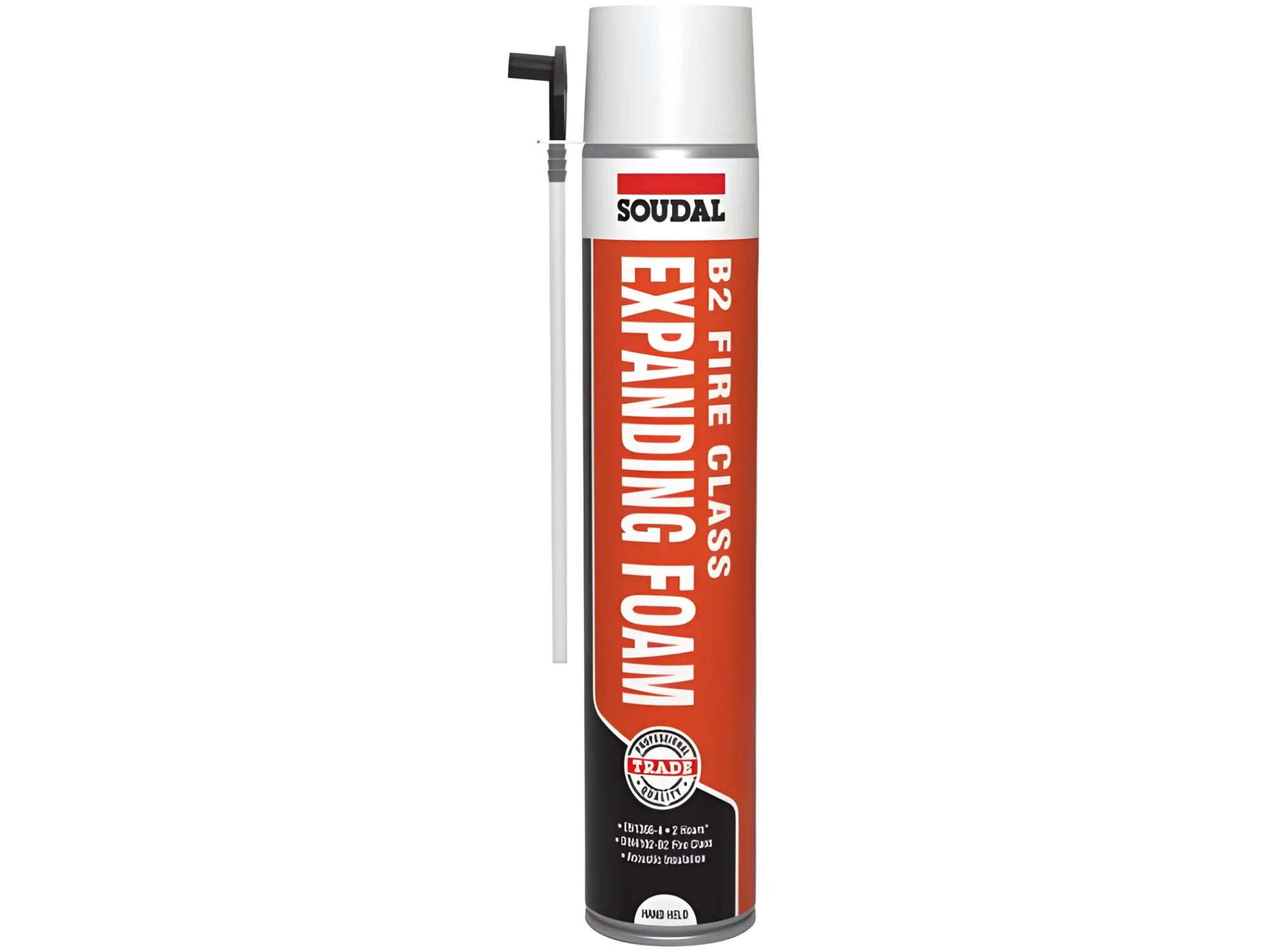 Soudal Soudal B2 Fire Rated Expanding Foam Soudal Adhesive, fire rated foam, fire-range, foam filler, gap filler