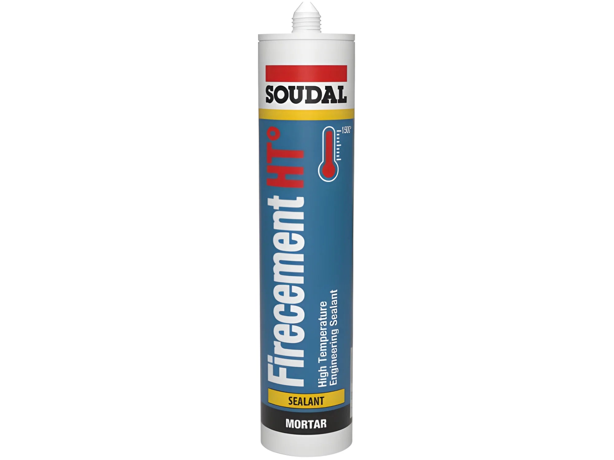 Soudal Firecement HT brick sealant chimeny sealant fire Soudal brick sealant, chimeny sealant, fire cement, Fire Rated,