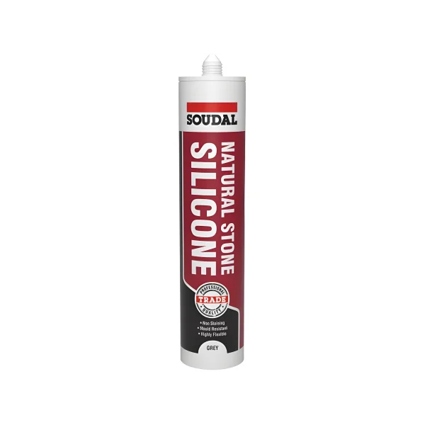 Soudal Natural Stone Silicone Tr. UK Trade Range Trade Range Soudal all weather sealant, cementitious joint sealer,