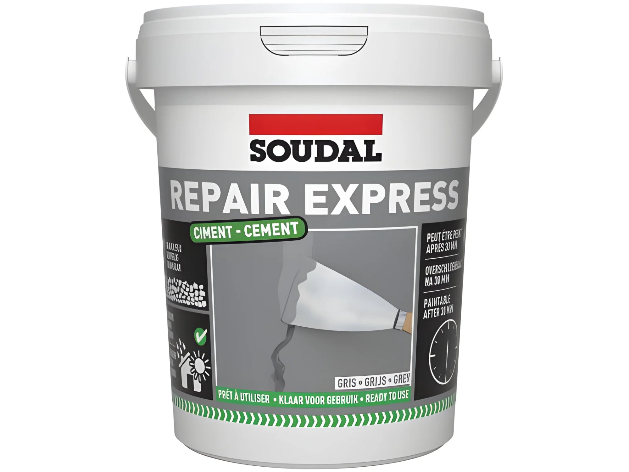Soudal Repair Cement brick repair Soudal brick repair, Concrete Floor Coating, concrete joint sealer, Concrete Repair,