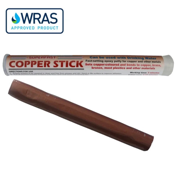 Superfast Copper Epoxy Putty Stick Sylmasta Epoxy Putty Stick, Superfast Copper, Sylmasta Metal Repair, WRAS