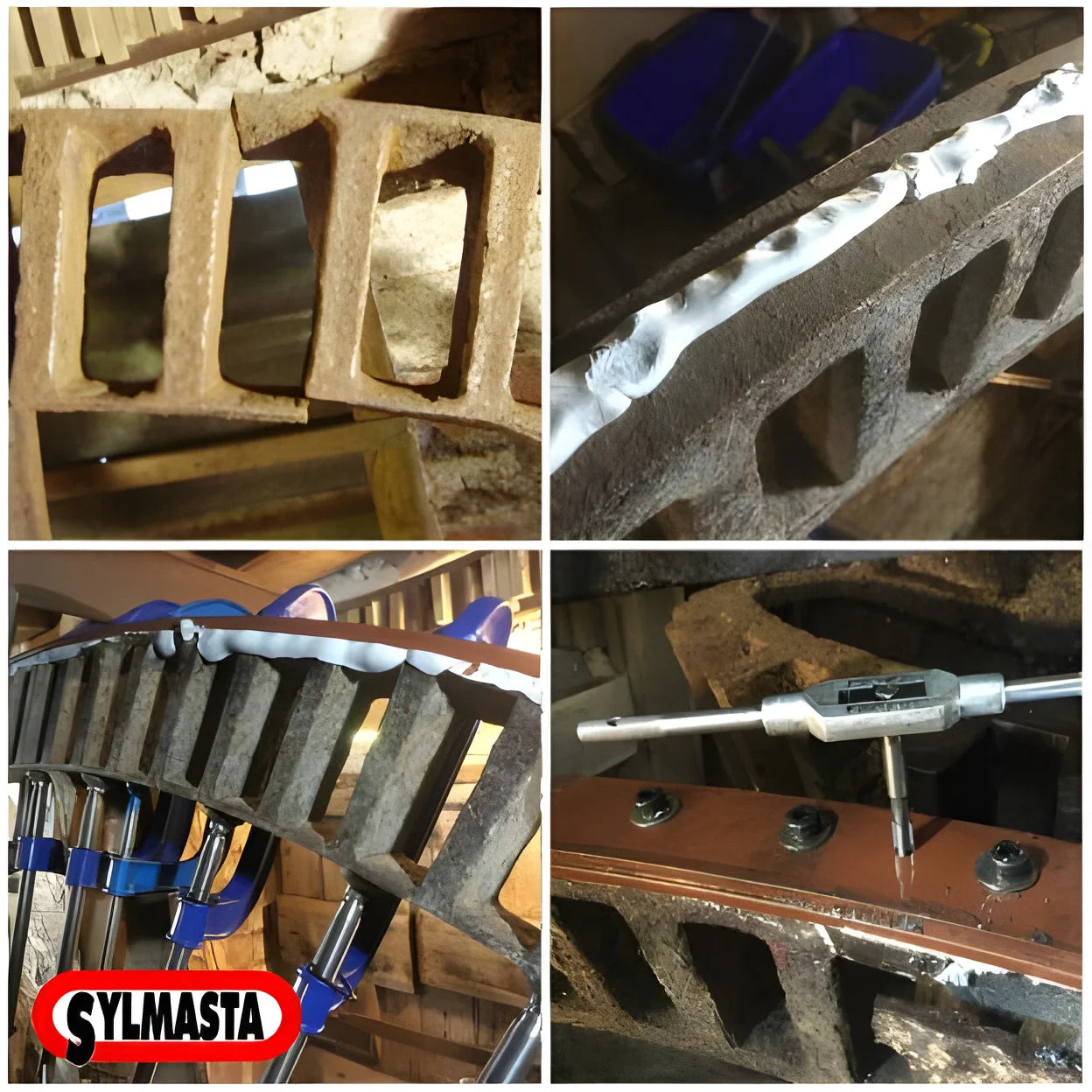 Sylmasta AB Original Epoxy Putty Sylmasta Cementitious Grout, crack Sticking Grout, Epoxy Repair Putty, Flexi Grout,