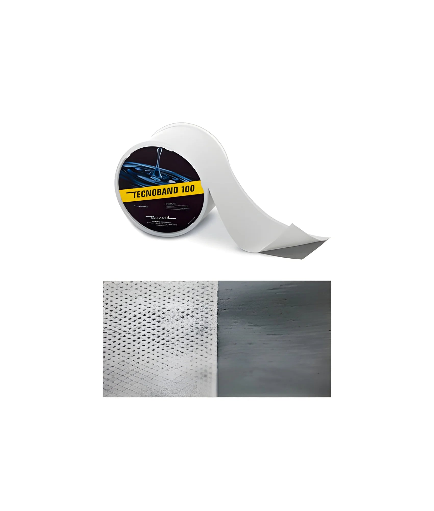 Tecnoband & Tecnomesh Matting for Polyurea Eagle Desmopol, External Type A Waterproofing, Flat Roof, Flat Roof Coating,